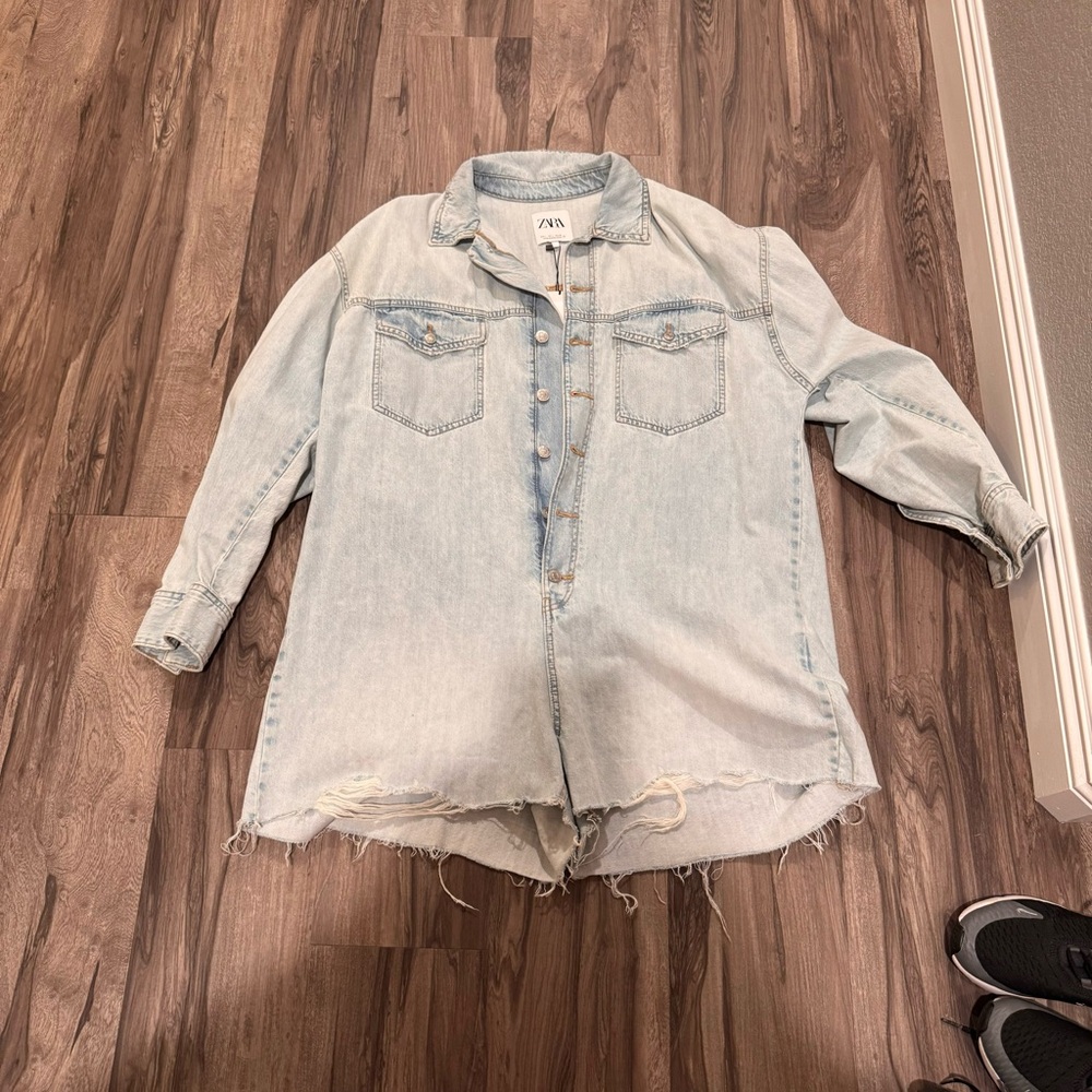 Zara jumpsuit shorts